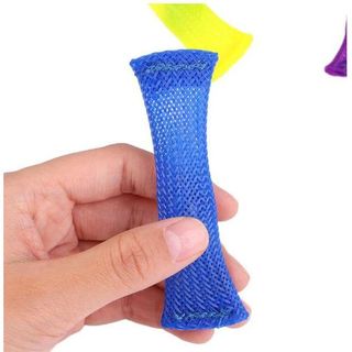 Fidget Mesh tube bleu
