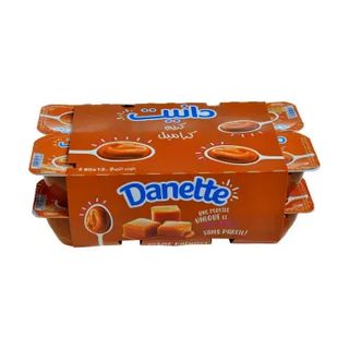 Crème dessert caramel 12x80g -DANETTE
