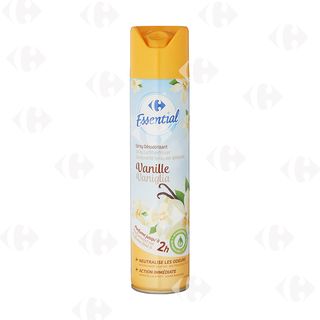 Désodorisant Aérosol Fleur De Vanille Carrefour 300 ML