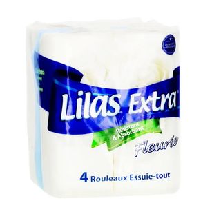 Essuie-Tout Lilas 4 Rouleaux