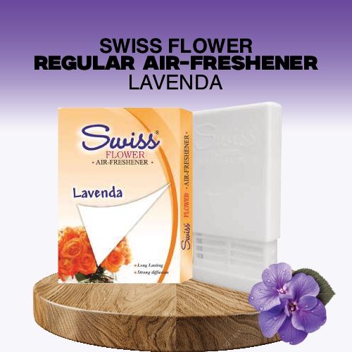 Swiss Flower Regular Air Fresheners - Lavenda