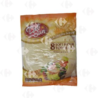 Wraps De Farine De Blé Delisun 320G 8 unités
