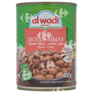 Foul Moudammas sans Gluten Al Wadi 400g