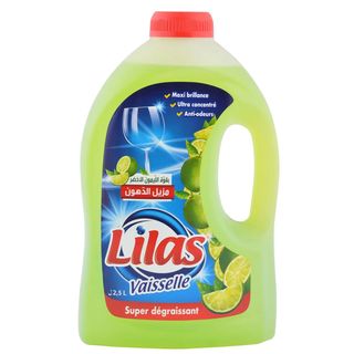 Liquide Vaisselle Citron Vert - Le Bidon De 2.5L - Lilas
