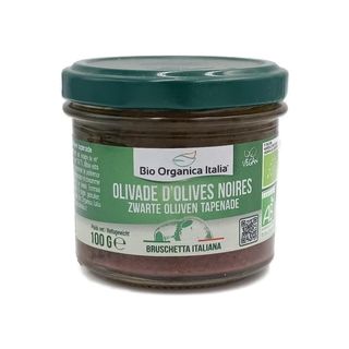 Tapenade d'Olives noires Bio Organica 100g