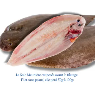 Sole Meunière Entière (550g)