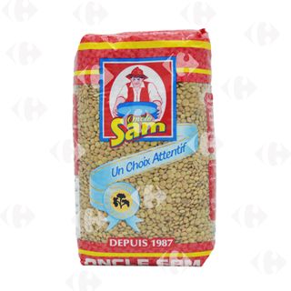 Lentilles Oncle Sam 1kg.