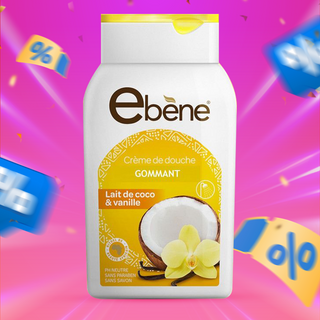 Offre EBENE GEL DCHE GOM COCO VAN 250ML