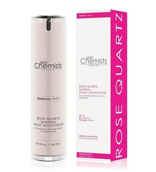 Skinchemists Soin Hydratant Anti-âge De Nuit Au Quartz Rose 50ml