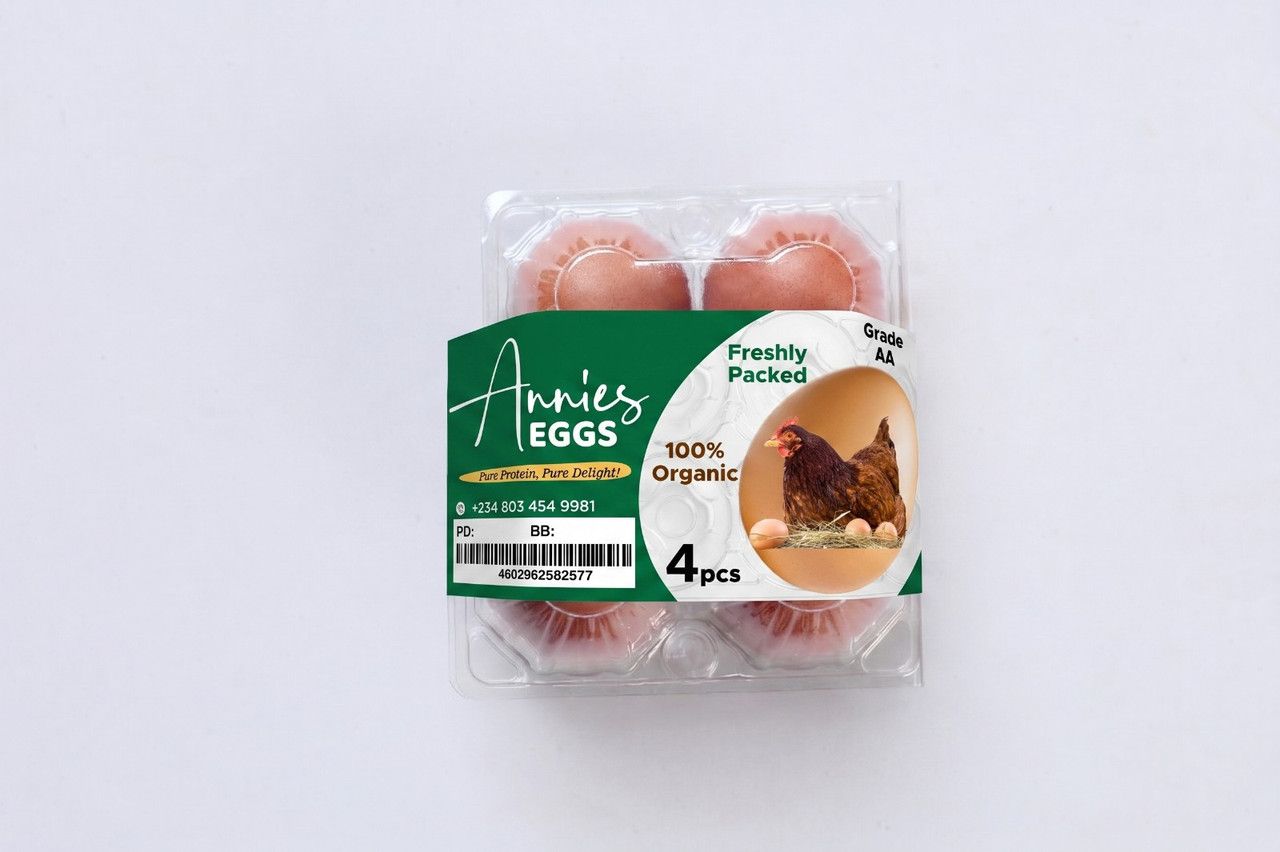 Annie's Eggs (Pack Of 4)