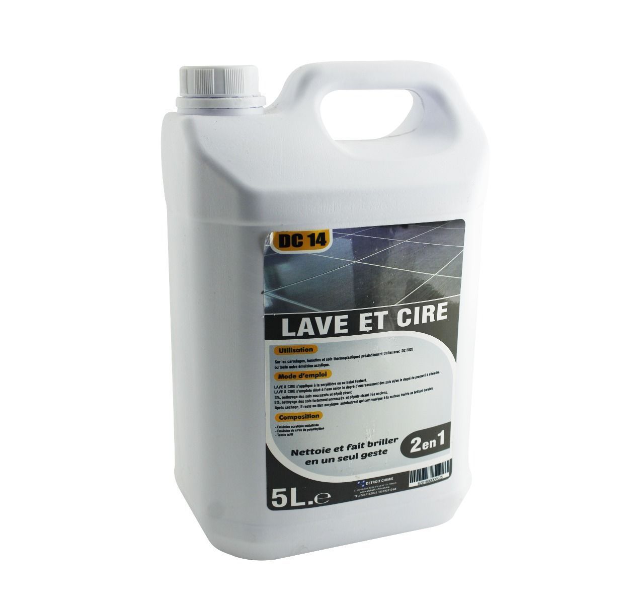 Produits d'entretien et de nettoyage.