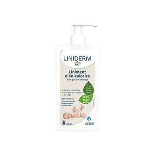 GILBERT LINIDERM LINIMENT OLEO-CALCAIRE A l'HUILE D'OLIVE VIERGE POMPE 480ML
