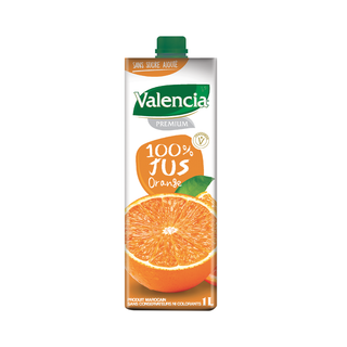 Valencia Pur jus d'orange  1L