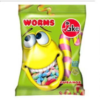 Jake Sour Worms 100Gm