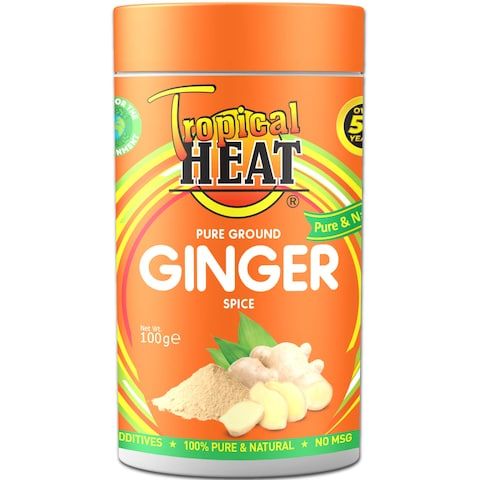 Tropical Heat Spices Ginger Ground 100g