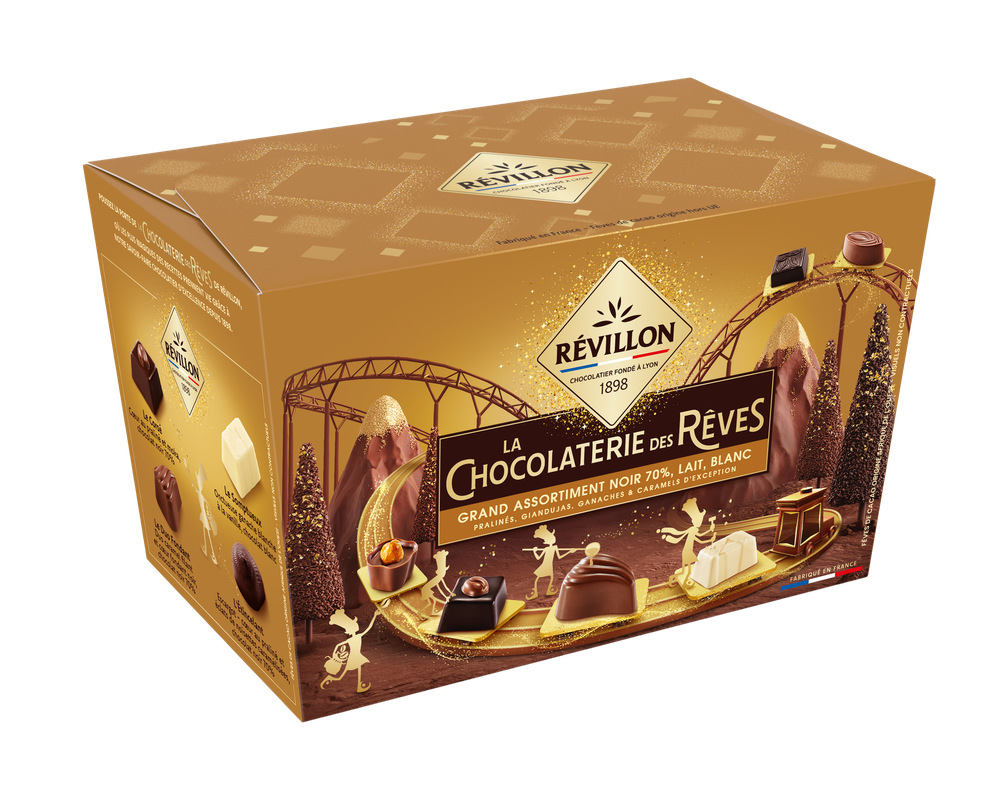 Chocolat coffret, assortiment