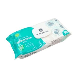 Ultra Compact Lingettes Multi-Usage - 50 Pièces