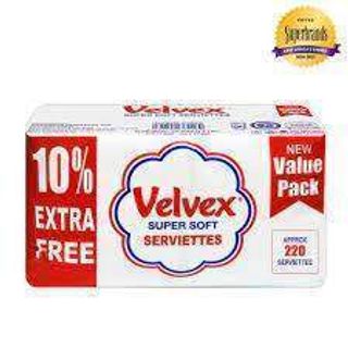 Velvex Premium Serviette 200S Value Pack