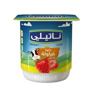 Yaourt Aromatisé Fraise Natilait 110Gr
