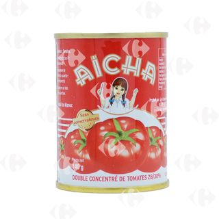 Conserve de Concentré de Tomates Aicha 140g