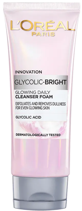 L’Oréal Paris Glycolic Bright Face Cleanser Foam 100Ml