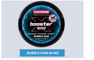 X-Booster Bubble Gum 80mg