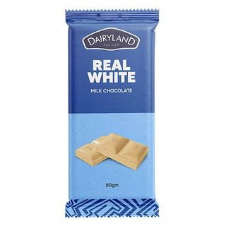 Dairyland Chocolate Real White 80g