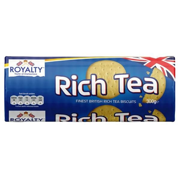 Royalty Finest British Rich Tea Biscuits 300G