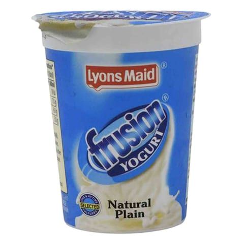 Frusion Natural Plain Cup Yoghurt 150ml