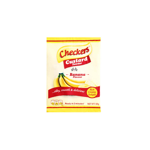 Checkers Custard Banana Flavour 50G
