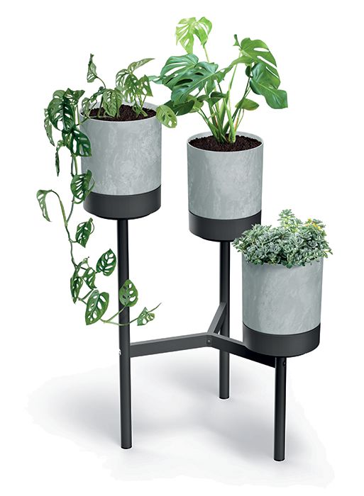 Pots, balconnières et jardinières.