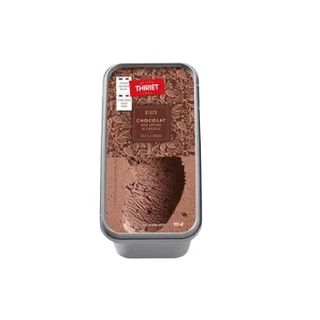 Thiriet bac de crème glacée chocolat avec copeaux de chocolat 900ml