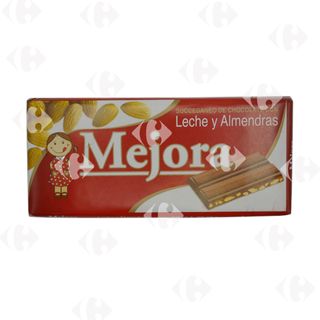 Tablette De Chocolat Au Lait Et Amandes 150G - Mejora