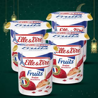 Offre Dess Lacte Fraise 125Gx4