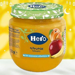 Offre P Pot 4 Fruits 120G Hero Baby - 100659140