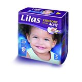 Couche Bebe Gm 15-25 Lilas Confort Max Actif