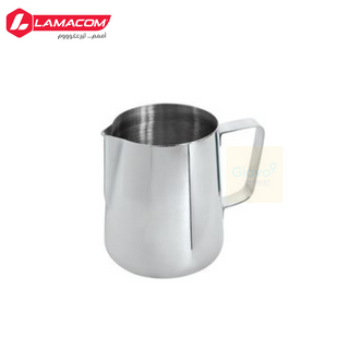 Lamacom Pot À Lait INOX 0.6L - Pichet Service - Crémier Inoxydable - Accessoire Café Thé - Ustensile Cuisine Élégant