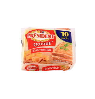 Fromage slice croque emmental PRESIDENT 150GR - 284