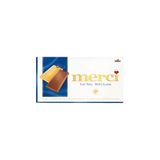 MERCI რძიანი შოკოლადის ფილა 100გრ/4014400914245