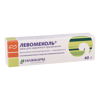 ლევომეკოლი მალამო 40გრ ტუბი #1  Levomecolum ointment 40gr #1