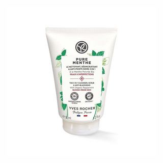 Пюр Мент Очищувальний Гель-скраб Від Чорних Цяток З М’ятою 125мл, Арт 44983