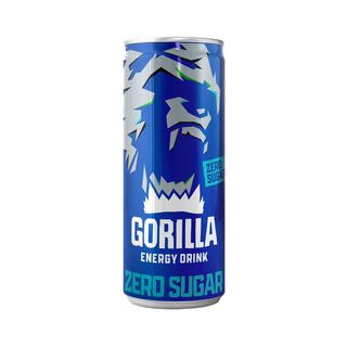 НАПИТОК ЭНЕРГЕТИЧЕСКИЙ GORILLA ZERO SUGAR 0,33 Ж/Б