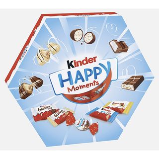 ბომბონერი/Kinder/"ბედნიერი მომენტები" შოკოლადის მიქსი 161გ
