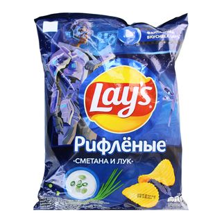 Չիպս թթվասերի և սոխի «Lay's» 225գ