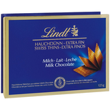 შოკოლადის ნაკრები რძიანი შოკოლადის ფირფიტები /ლინდტი/ 125გ