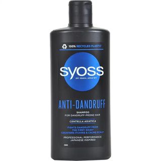 Шампунь Syoss Anti-Dandruff з Центеллою Азіатською для волосся, схильного до лупи 440 мл