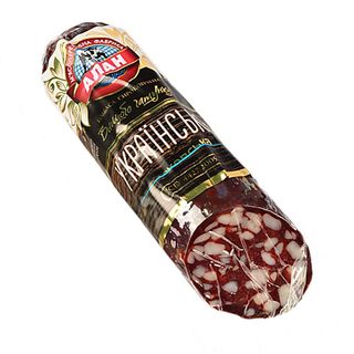 Ковбаса українська с.к в.у Алан (за 100 г.)
