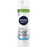 Відновлювальний гель для гоління Nivea Men для чутливої шкіри з екстрактом ромашки 200 мл
