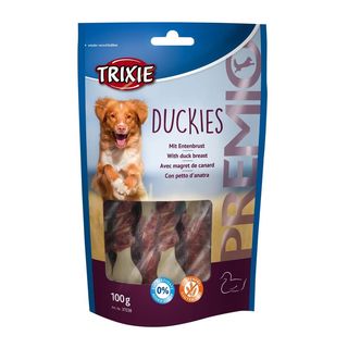 Trixie PREMIO Duckies кальцієві кісточки з качкою для собак, 100 г