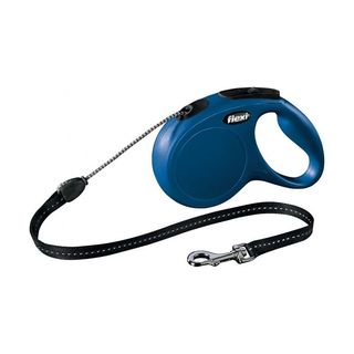 Рулетка Flexi NEW CLASSIC М 5м/20кг (шнур) синя